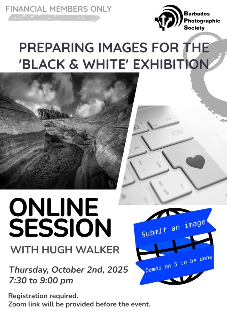 Webinar: Preparing Images for the 'Black & White' Exhibition